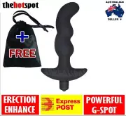 TBar 10 Speed Vibrating Prostate Massager Anal Butt Plug Vibrator Adult Sex NEW