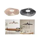 Woven Paper Rope Lamp Shade Light Shade Ceiling Lampshade Chandelier Covers