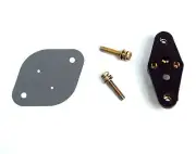 4sets Bakelite Gold Plated pin TO-3 transistor Socket + Silicon Rubber + Screw