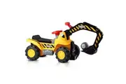 Kids Ride On Excavator Digger Scooter Tractor Toys