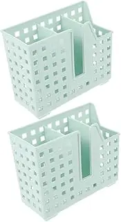 Cabilock Versatile Dishwasher Chopstick Basket Draining Basket 2 Pcs for Drying Storing Utensils
