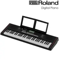 在飛比找momo購物網優惠-【ROLAND 樂蘭】61鍵自動伴奏電子琴學習套裝組 / 公