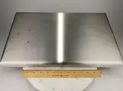 Stainless Steel Work Table Base Metal Bench Table- 12" x 20" x 1-1/2" Heavy Duty