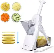 SUPMAKIN Safe Mandoline Slicer for Kitchen, Potato Chips, Vegetable Food 0.1-8