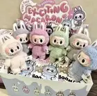 6xPack Labubu Macaron Series The Monsters Pop Mart Plush Doll Toy Keychain Gifts