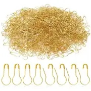 1000 Pieces 22mm/0.87 Inch Clothing Tag Pins Metal Gourd Safety Pins Bulb Pin