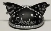 Shadow High Rainbow Vision Mara Pinkett Black & Silver Studded Hat
