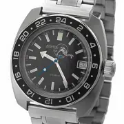 Vostok Wostok Boctok Amphibia 24-Stunden Military Diver Watch 200m Automatic