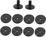 ifundom Drum Kit Felt Pad Set 2.5cm Cymbal Accessory Drum Practice Supply Drum Set Gadgets