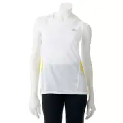 Adidas Climalite Women's Questar White/Yellow Performance Tank - Sizes M/L/XL