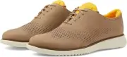 Cole Haan® Men's 7 M 2.Zerogrand Laser Wing Tip Oxford in Dune/Ivory