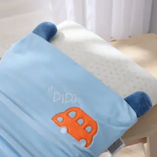 HOYACASA 兒童造型乳膠枕-可愛企鵝