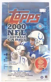 2000 Topps Football Hobby Box