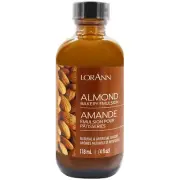 LorAnn Almond Bakery Emulsion 4 Fl oz – Nutty Flavor, Gluten-Free, Kosher