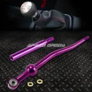 DUAL BEND T6061 MT PURPLE SHORT THROW SHIFTER+3.75"EXTENSION KIT FOR EK EG DB DC