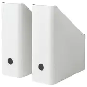 KUGGIS magazine file, white