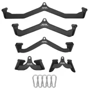 LAT Pulldown Bar Handle Attachment V-bar T-bar Cable Machine for Home Gym