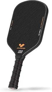 JOJOLEMON Pickleball Paddles, Carbon Fiber Pickleball Paddle with a 16mm Shark Power Polymer Core, The Pickleball Rackets Designed for Ultimate Spin & Consistency