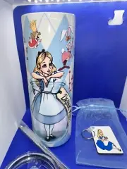 Alice N Wonderland Tumbler And Keychain