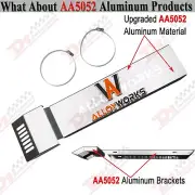 Aluminum Exhaust Muffler Cover Guard For 14-20 Polaris RZR XP 4 1000,RZR XP 1000
