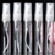 10 Pack Set Empty Mini Perfume Glass Bottle Mist Spray Pump