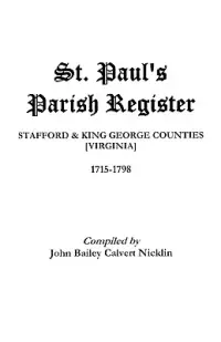 在飛比找博客來優惠-St. Paul’s Parish Register: St