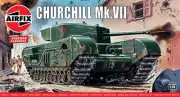 New Airfix 1:76th Scale "Vintage Classics" Churchill Mk.VII Tank Model Kit.