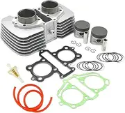 Motorcycle 53mm Cylinder Piston Rings Gasket Fuel Filter Tube For CA250 CMX250 1996-2011 CMX250C Rebel 250 1996-2015