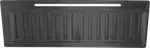 Glemgas 85cm Integrated Off Board Rangehood Black Stainless Steel