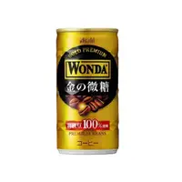 在飛比找蝦皮商城優惠-Asahi朝日 WONDA-金的微糖咖啡 182ml【Don