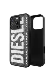 [Diesel] Diesel - Swarovski Crystal Case for iP 16 Pro Max - Cases - Unisex - Black Black