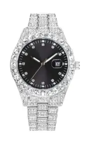 Iced Out Luxury Watch | Black Luxury