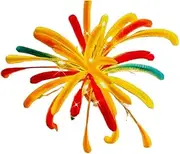 Craft Chenille Stems | Fuzzy Stick Craft Firework,Colorful Firework Glowing Twisting Stick Material Package, Spring Festival Toy for Kids