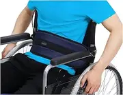 Wheelchair Seat Belt Medical Restraints Straps Patients Cares Safety Harness Chair Waist Lap Strap for Elderly (Blue)