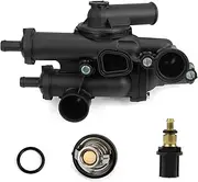 MILIPARTS Engine Thermostat Housing Assembly Compatible with Chrysler Sebring Dodge Avenger Caliber Journey Jeep Compass Patriot 1.8L 2.0L 2.4L 2007-2017 68003582AB