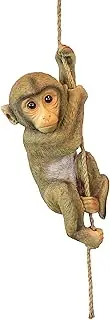Design Toscano QM2673300 Chico The Chimpanzee Hanging Baby Monkey Statue