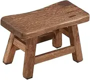 Cabilock 1Pc Wooden Bathing Stool for Low Step Stool Height Wooden Furniture for Home Use for Stable and Reliable Design for Safe Use