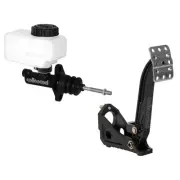 Wilwood 340-13833 6:1 Brake/Clutch Pedal w/260-3376 MC, 7/8 Inch