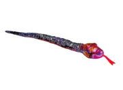 Sequin Snake Plush (Rainbow)