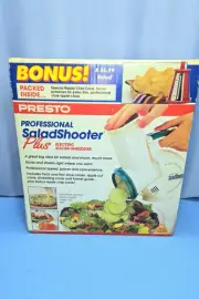Presto Professional Salad Shooter Plus New Sealed Vegetable Slicer Chip Maker