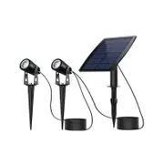 Double Head Solar Lawn Light Waterproof Lighting Tool Ground Plug Light Landscape Light
