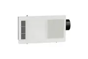 Clipsal Airflow 3 In 1 Bathroom Heater, Light, Exhaust Fan White | CPL7000FLH-WE