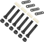 Trailer Shackle Kit – Sturdy Stable Tandem Fit for Double Eye Spring 3500 to 7200 Lbs Axles – Ensure Secure Attachment and Suspension