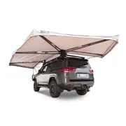 Kings Plus 270 Tourer XL Freestanding Awning - 14.57sqm Coverage - For Large 4WDs & Camper Trailers - Powder coated Aluminium Frame