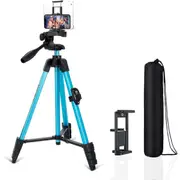 Phone Tripod 360 Panorama Pan Head, Blue