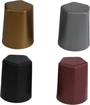 MOLUCKFU Dice Cups for KTV Bar Games 4PCs Set Solid Dice Cup Stable Shaking Process