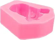 STOBOK Dog Shape Silicone Fondant Moulds for Baking Cupcake Moulds Cake Decorations