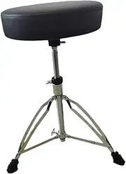 Drum Stool Adjustable Drum Seat Stool, Rotating Jazz Drum Seat for Sound Engineers Performance,