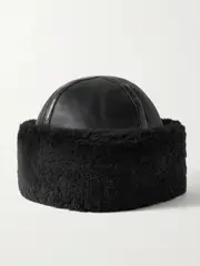 [TOTEME] TOTEME - Shearling Hat - Black - P/S P/S Black