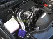 Black Blue Air Intake Kit&Filter For 05-10 Jeep Grand Cherokee Commander 3.7 V6